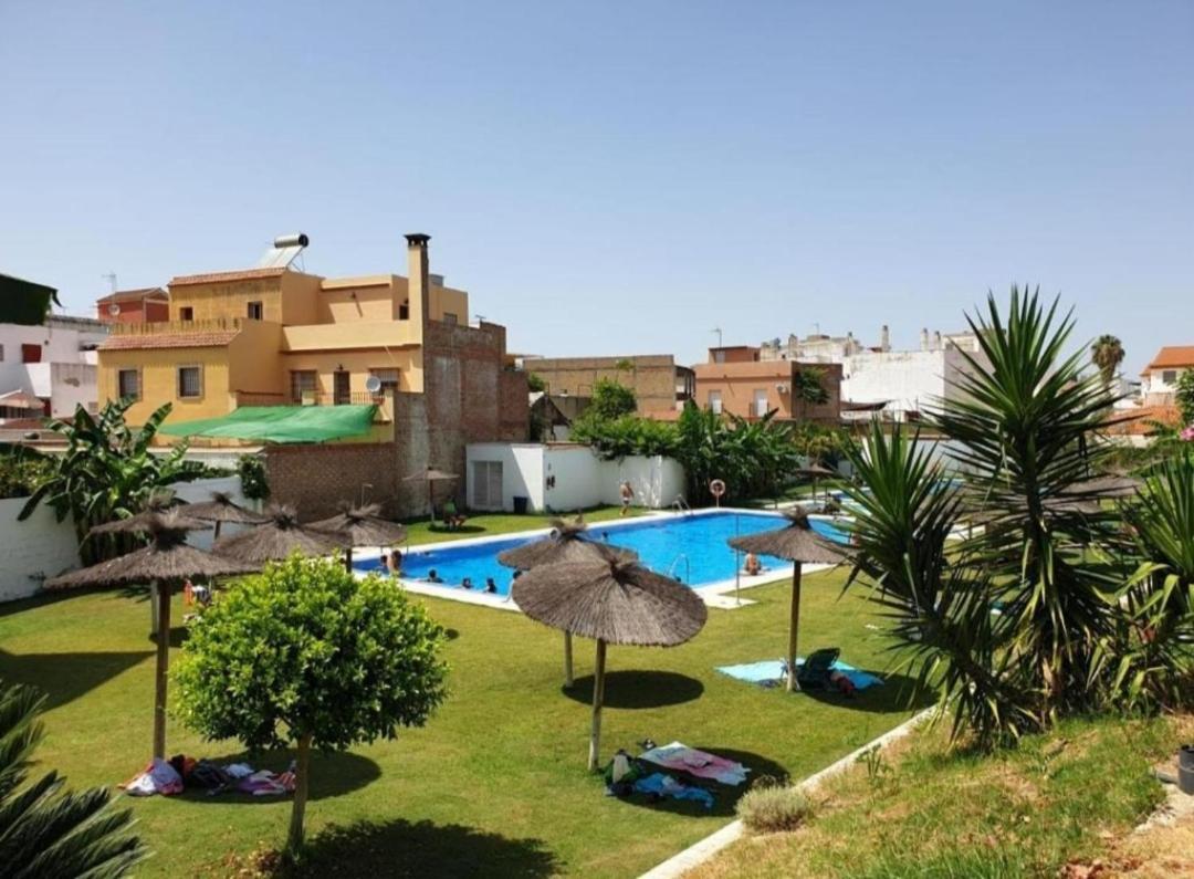 Apartamento En Sevilla Con Piscina Y Parking Ла-Альгаба Экстерьер фото